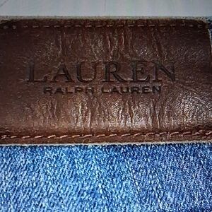 Lauren Ralph Lauren Blue Straight Leg Jeans